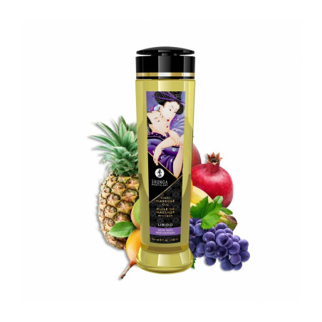 Olio per Massaggio Erotico Shunga Líbido 240 ml Frutta Esotica