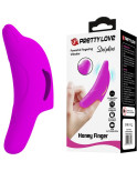 PRETTY LOVE - POTENTE STIMOLATORE DELLE DITA DELPHINI VIOLA