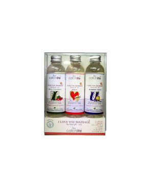 Lubrificante Nature Body I Love You 3 x 75 ml