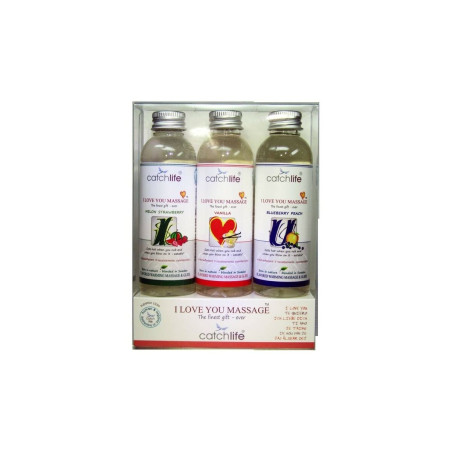 Lubrificante Nature Body I Love You 3 x 75 ml