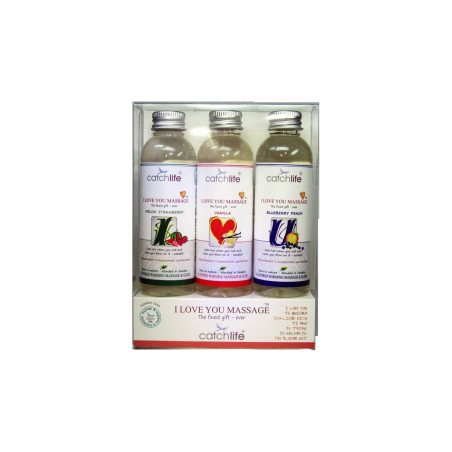 Lubrificante Nature Body I Love You 3 x 75 ml