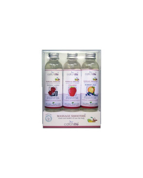 Lubrificante Nature Body 3 x 75 ml Fragola Pesca Lampone