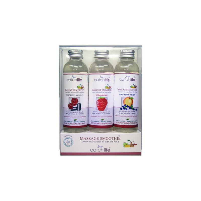 Lubrificante Nature Body 3 x 75 ml Fragola Pesca Lampone