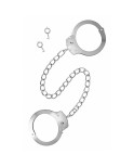 Set di Manette e Cavigliere Fetish Tentation Argentato