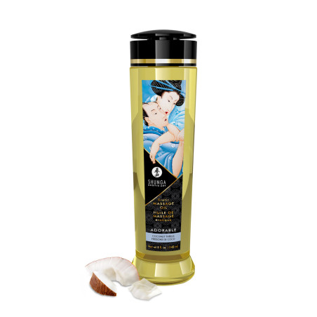 Olio per Massaggio Erotico Shunga 240 ml Cocco