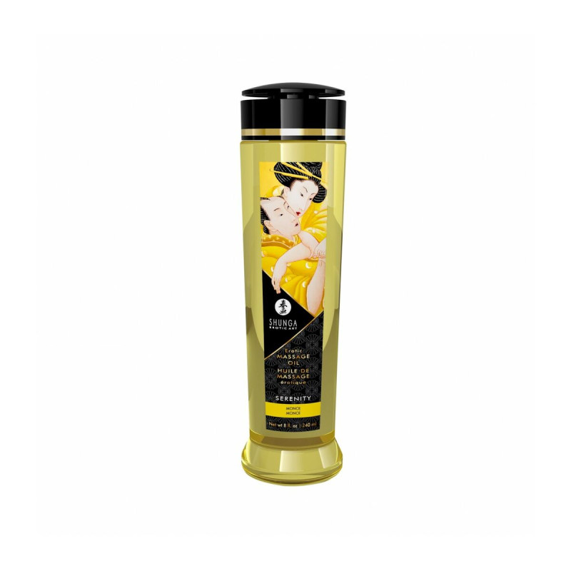 Olio per Massaggio Erotico Shunga Serenity Monoi 240 ml Afrodisiaco