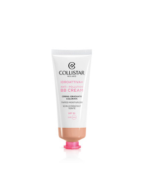 Crema Idratante con Colore Collistar Iddroattiva+ Nº 2 Medium Spf 30 50 ml Anti Inquinamento