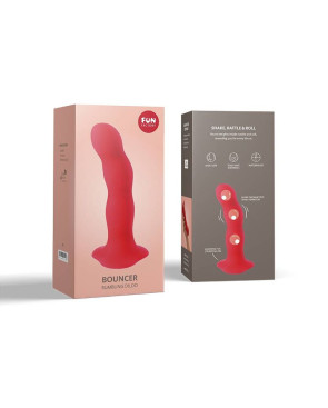 FUN FACTORY - BOUNCER SHAKE DILDO ROSSO