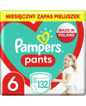 Salviettine Umidificate Pampers Pants 132 Pezzi