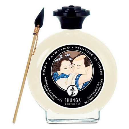 Colori per il Corpo Shunga SH-7001 Vaniglia Cioccolato (100 ml)