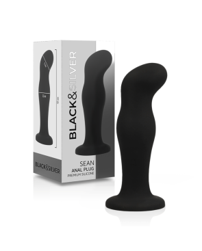 BLACKSILVER - SEAN PLUG ANALE PREMIUM IN SILICONE NERO