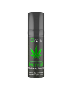 Gel Stimolante Orgie Hemp! Intense Orgasm 15 ml 30 ml