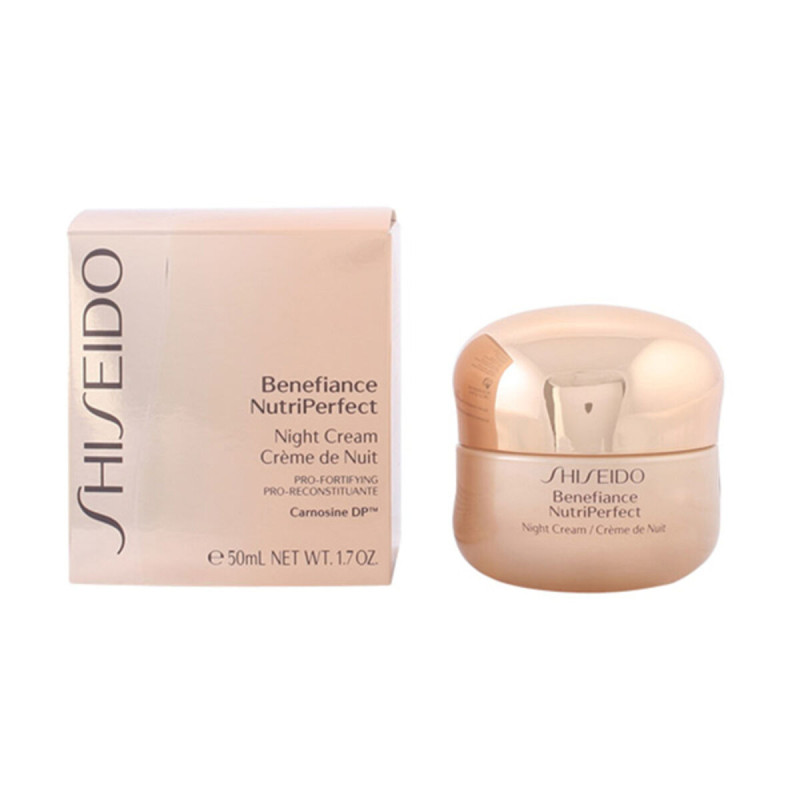 Crema Notte Antirughe Shiseido Benefiance Nutriperfect (50 ml)