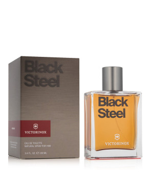 Profumo Uomo Victorinox EDT Black Steel 100 ml