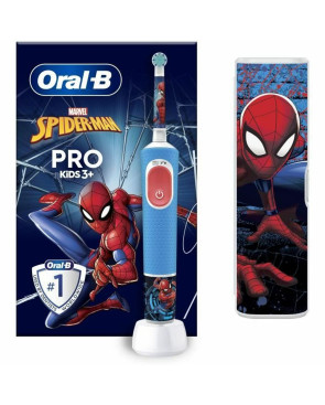 Spazzolino da Denti Elettrico Oral-B D100 KIDS Azzurro Multicolore