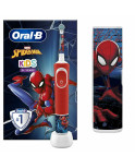 Spazzolino da Denti Elettrico Oral-B D100 KIDS Azzurro Multicolore