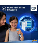 Spazzolino da Denti Elettrico Oral-B D100 KIDS Azzurro Multicolore