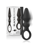 BLACKSILVER - POTENTE PLUG ANALE IN SILICONE OZZY