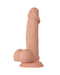 BAILE - BELLISSIMO DILDO FLESSIBILE REALISTICO ZEBULONE INCONTRO 19.4 CM NATURALE