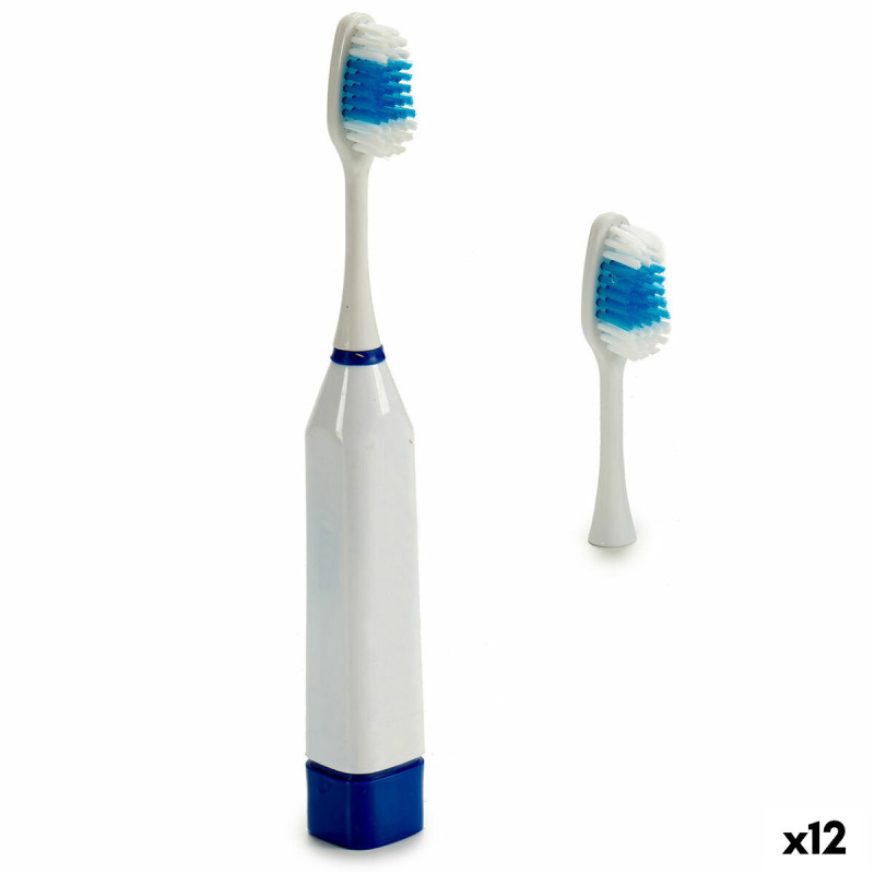 Spazzolino da Denti Elettrico + Ricambio (12 Unità)