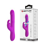 PRETTY LOVE - VIBRATORE REESE CON ROTAZIONE VIOLA