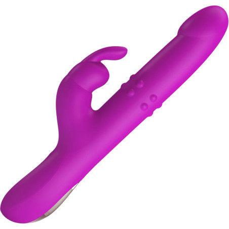 PRETTY LOVE - VIBRATORE REESE CON ROTAZIONE VIOLA