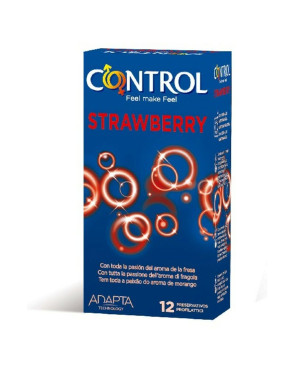 Preservativi Control 43224 Fragola (12 uds)