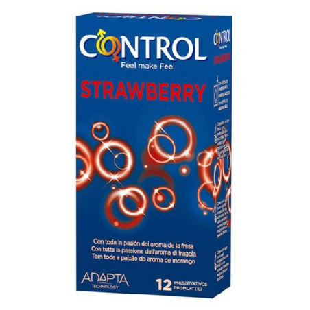 Preservativi Control 43224 Fragola (12 uds)