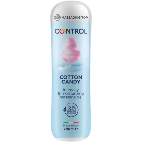 CONTROL - GEL DA MASSAGGIO ZUCCHERO FIOTATO 3 IN 1 200 ML