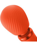 FUN FACTORY - BACCHETTA RUMBLE PESATA VIBRANTE RICARICABILE VIM IN SILICONE ARANCIO SUNRISE