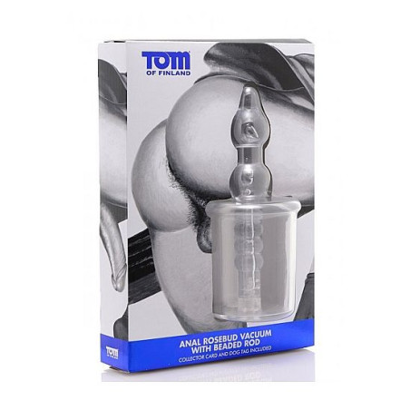 TOM OF FINLAND - ANAL ROSEBUD VUOTO CON BEABED TRASPARENTE