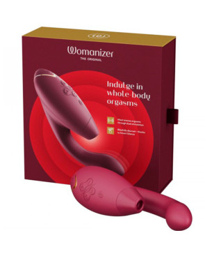 WOMANIZER - STIMOLATORE DUO 2 BORDEAUX