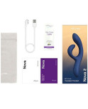 WE-VIBE - VIBRATORE NOVA 3 RABBIT BLU NOTTE