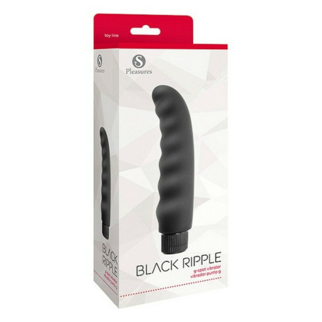 Vibratore S Pleasures Ripple Black Nero