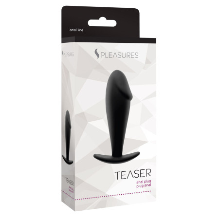 Plug Anale S Pleasures Teaser Nero (9 cm)