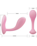 PRETTY LOVE - BAIRD G-SPOT 12 VIBRAZIONI RICARICABILE APP ROSA