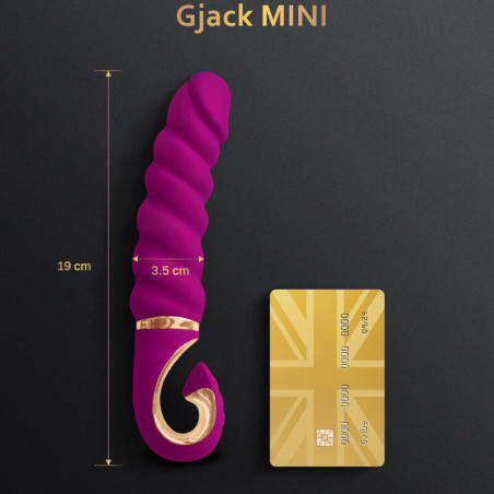 G-VIBE - VIBRATORE IN SILICONE GJACK MINI VIOLA