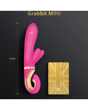 G-VIBE - VIBRATORE IN SILICONE GRABBIT MINI ROSA