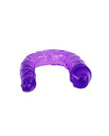 BAILE - DOPPIO DILDO IN JELLY FLESSIBILE LILLA