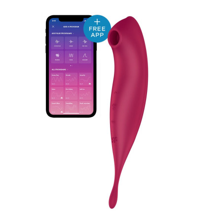 Vibratore Satisfyer Rosso