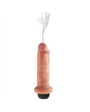 KING COCK - 15.24 CM DILDO SQUIRT