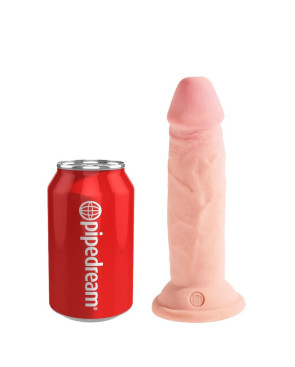 KING COCK - DILDO TRIPLA DENSIT 15 CM