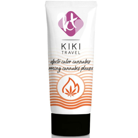 KIKÍ TRAVEL - CANNABIS LUBRIFICANTE EFFETTO CALDO 50 ML