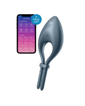 Anelli Fallici Satisfyer Bullseye Azzurro