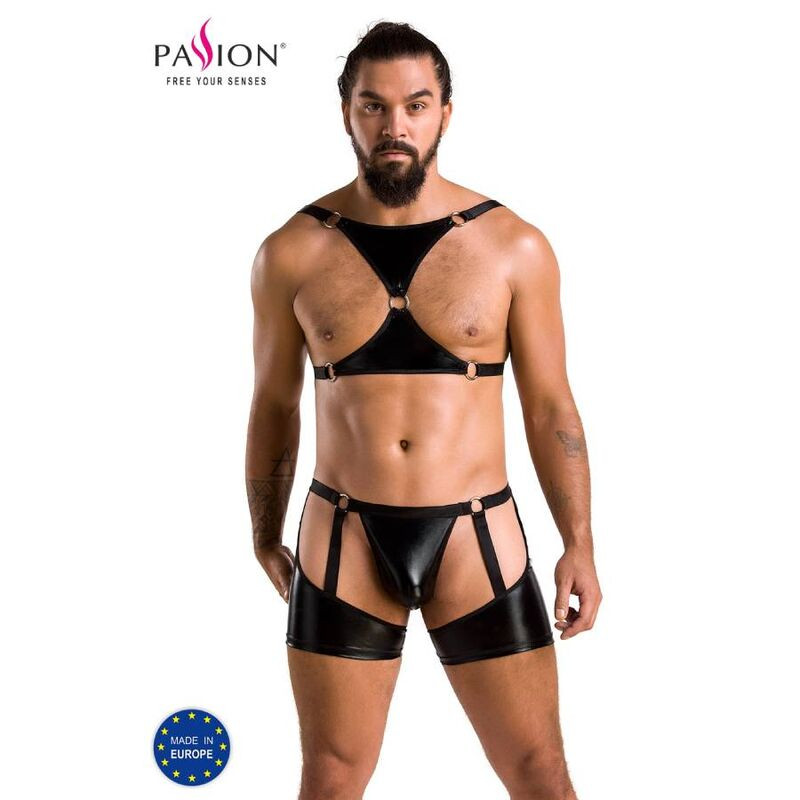 PASSION - 047 SET ARON NERO L/XL