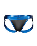 CUT4MEN - JOCKSTRAP DESIRE IN PELLE BLU XL