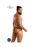 PASSION - 034 SLIP APERTO LUKE NERO L/XL