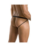 PASSION - 034 SLIP APERTO LUKE NERO L/XL