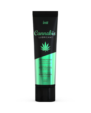 INTT LUBRICANTS - LUBRIFICANTE INTIMO A BASE ACQUOSA AL GUSTO DI CANNABIS