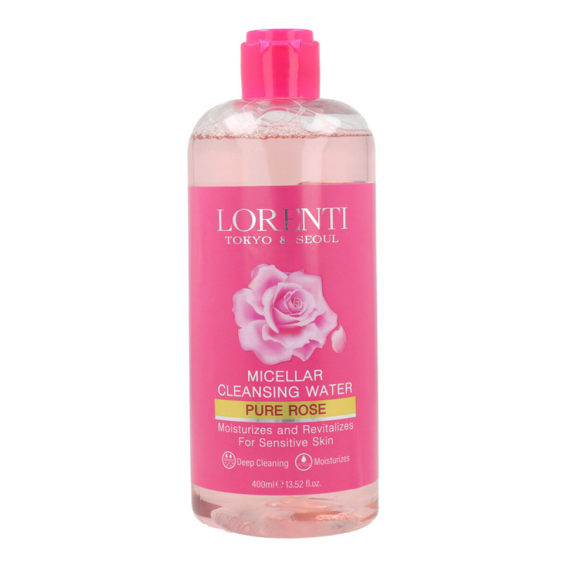 Acqua Micellare Lorenti Makeup Remover Rose 400 ml